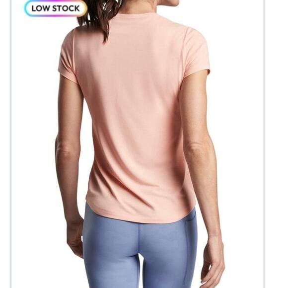 Peter Millar Women's Pink Moon Vinyasa Performance T-Shirt - Picture 1 of 8